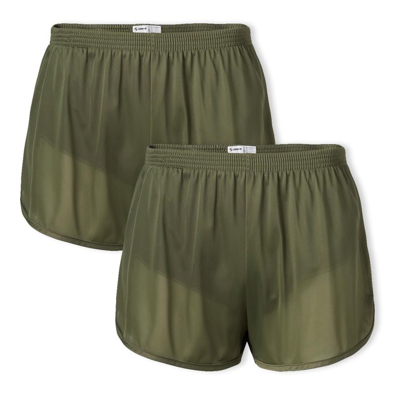 Soffe Men's Authentic Ranger Panty, OD Green (2 Pack), Large - Image 1